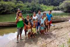 Donation in La Bonga, Panamá