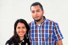 Marjorie and Cristopher Calero